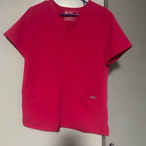 Large pink Figs scrub set